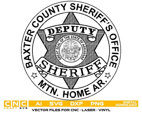 Baxter County Sheriff Badge