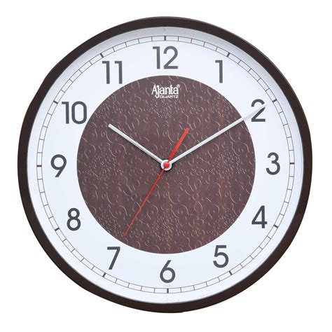 Buy Ajanta Plastic Real Silent Sweep Movement Designer Digital Wall ...