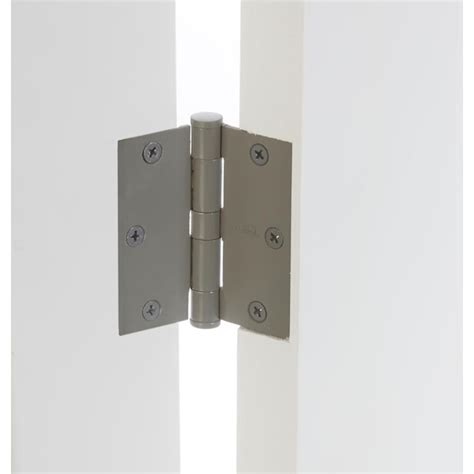 National Hardware 3-1/2-in H Gray Mortise Interior/Exterior Door Hinge ...