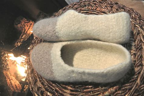 Felted Wool Slippers Pattern 的图像结果