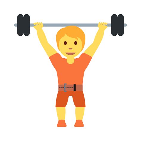 🏋️ Person Lifting Weights Emoji - What Emoji 🧐