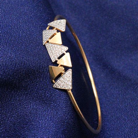 Buy Multi Triangle Bangle in Kerala, India | Chungath Jewellery Online ...