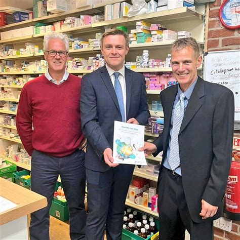 I’ve just met the team at Gompels Pharmacy in Melksham, Wiltshire to ...