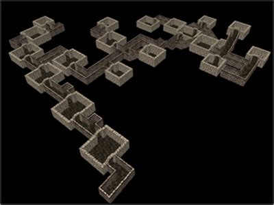 Unity Random Dungeon Generation 的图像结果