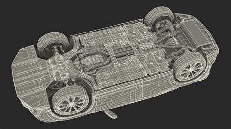 3D model Luxury Hybrid SUV White Simple Interior Rigged for Maya | 3D ...