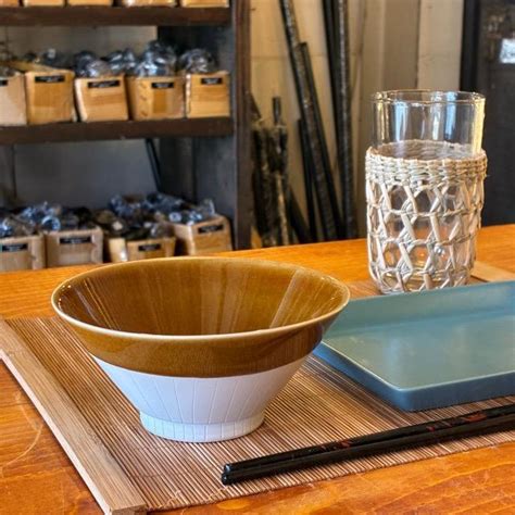 Thailand Craft Line Rice Bowl 290ml (2 colors) White/Brown. TAMAKI ...