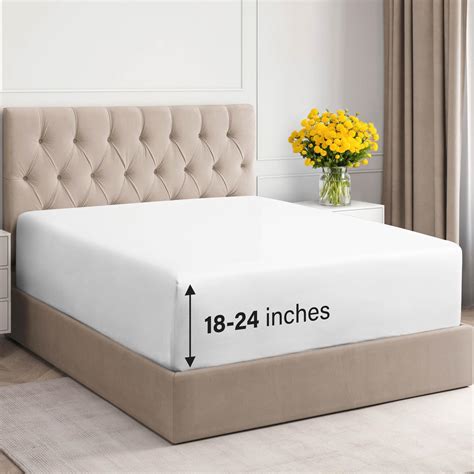 Extra Deep California King 400 Thread Count Cotton Fitted Sheet - Hotel ...