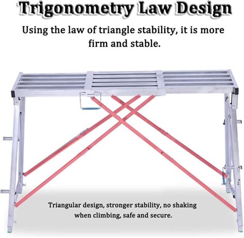 QYQCXGL Multipurpose Scaffold Tower Ladder Stool Ben India | Ubuy