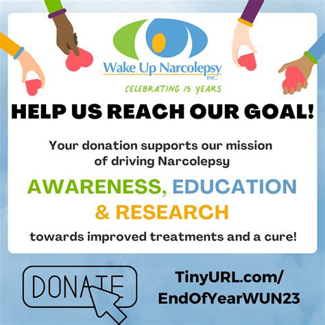 Wake Up Narcolepsy’s End of Year Giving Campaign Needs Your Support! - Wake Up Narcolepsy