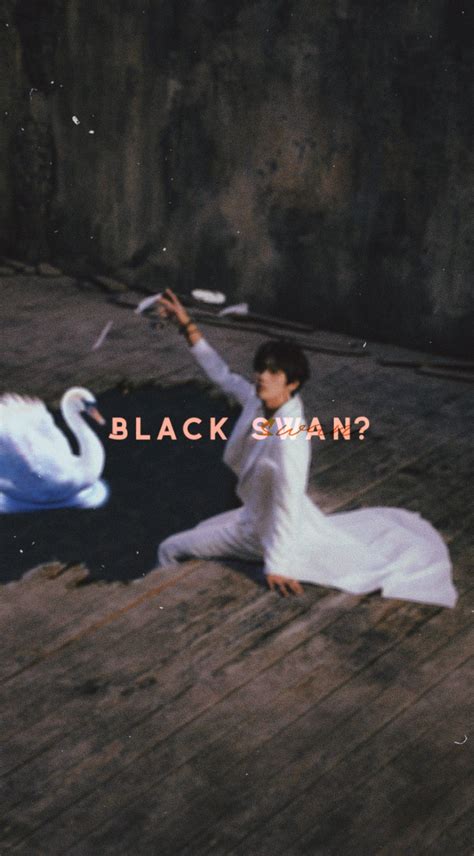 BTS Black Swan Fondo de pantalla Wallpaper V de Bangtan Map of the soul: 7 | Swan, Bts, Fondos ...