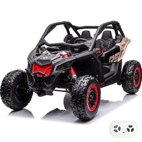 Can-Am Maverick X3 Ride-on Buggy 24V (2-seater) - Black - Berghoff toys
