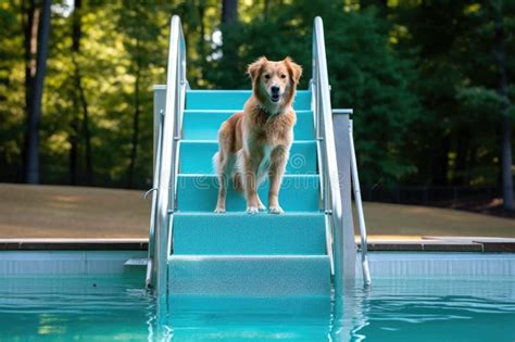 Image result for Pool Steps for Dogs