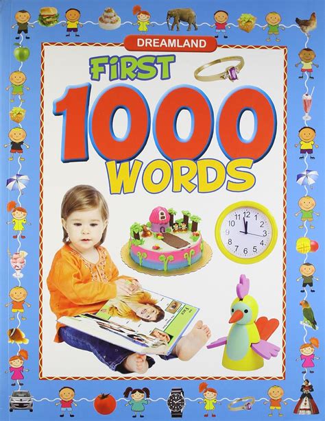 First 1000 Words (Word Books, Dictionaries, Phonics) : Dreamland ...