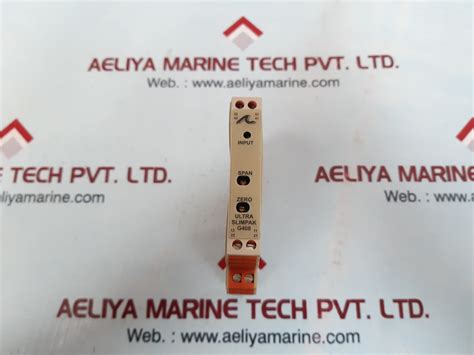 Ultra slimpak g408-0001 signal conditioner isolator – Aeliya Marine Tech