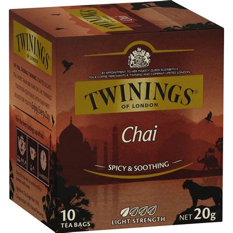 Twinings Chai Tea Bags 10 Pack | Woolworths
