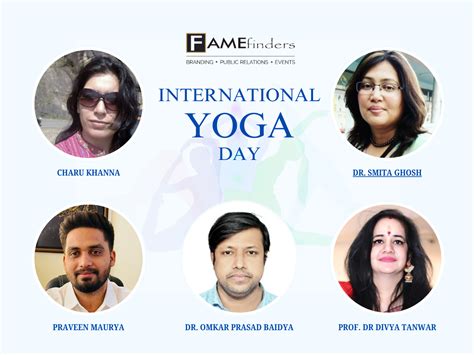 Diverse Voices Unite for International Yoga Day in Fame Finders Media’s ...