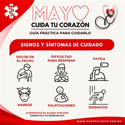 Signos y síntomas de cuidado - Tu corazón | Punto Clínico Especialistas
