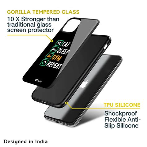 Daily Routine Apple iPhone 13 Pro Glass Back Cover - Flat 35% Off On ...