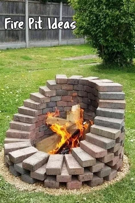 Diy Fire Pit Ideas With Bricks at Kristin Ken blog