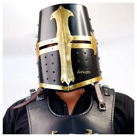 AnNafi® Medieval Knight Crusader Helmet Replica + India | Ubuy
