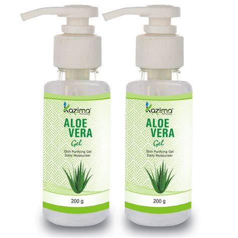 KAZIMA Aloe Vera Gel Raw - 100% Pure Natural Gel - Ideal for Skin ...