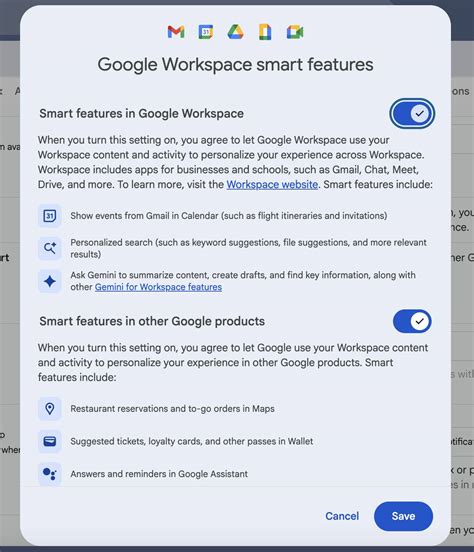 Google Workspace Features 的图像结果