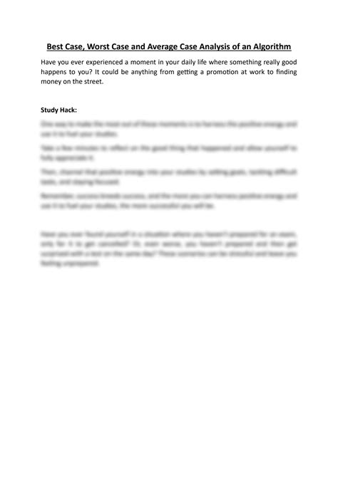 Image result for Worst Case Algorithm Analysis