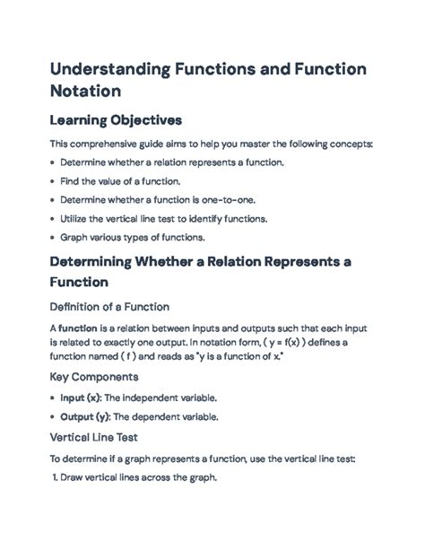 Image result for Understanding Functions in Math