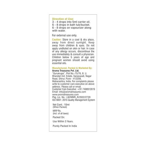 Buy Pure Lemon Essential Oil – AromaTreasures.com