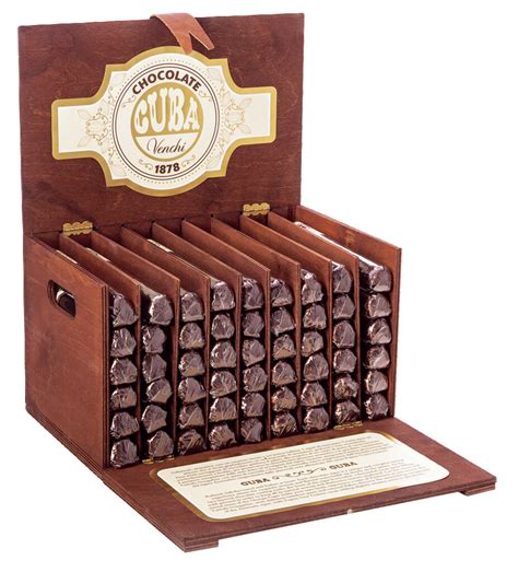 Chocolate Cigars in Wooden Box, gusti misti, Zartbitter-Zigarre in ...