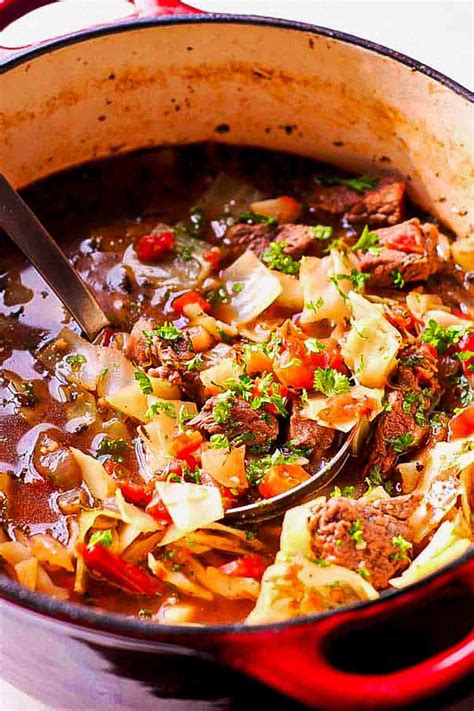 Beef Cabbage Soup