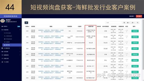 某客户抖音爱获客营销系统案例展示_郑州双翼网络技术有限公司