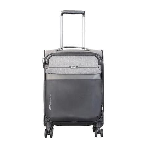 VIP Polyester Vapour Cabin Trolley Bag, 55Cm | Small Soft-Sided Luggage ...