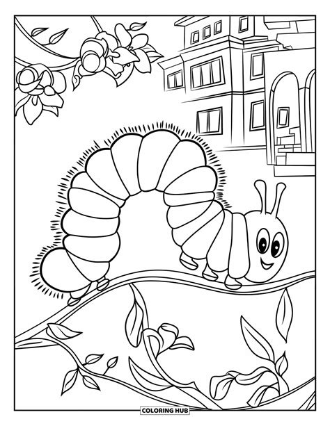 95+ Caterpillar Coloring Pages for Kids & Adults (Free Printable PDFs)
