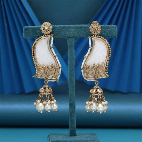 Kundan Earrings | Buy Artificial Kundan Earrings On Wholesale ...