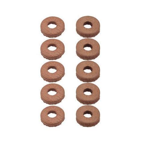 Problem Solvers Leather Washers for M5 Bolts, Bag/10 | Cycling Boutique