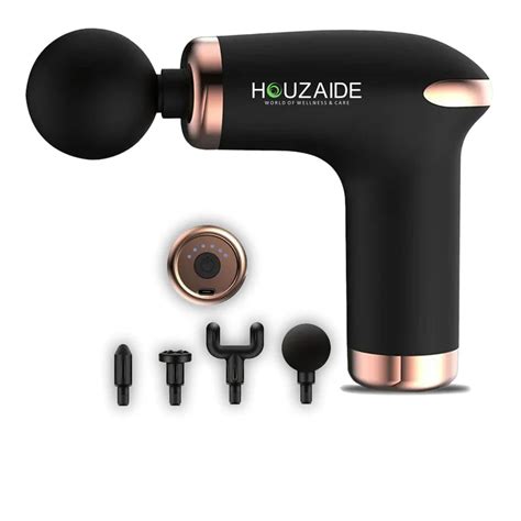 Houzaide Shakti Pro Deep Tissue Massage Gun, 6 Speed Levels, 12MM Ampl ...