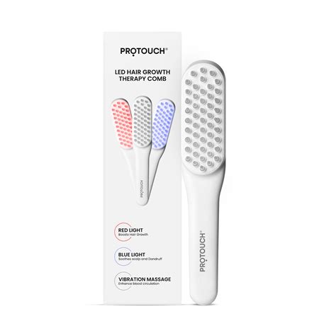 Buy India's 1st Clinically Tested LED Hair Growth Comb Online – Protouch
