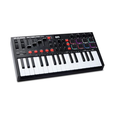 M-Audio Oxygen Pro Mini – 32 Key USB MIDI Keyboard Controller – Beats ...