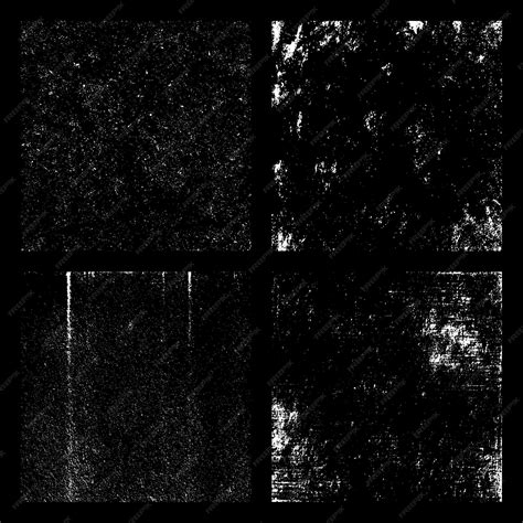 Premium Vector | Set of free grunge textures collection