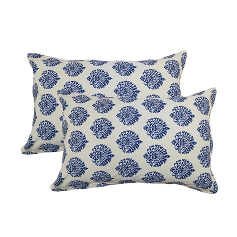 Buy Trance Home Linen 200 Tc 100% Cotton Paisley Printed Pillow Covers ...