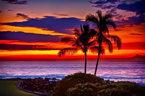 Sunset Time In Hawaii In May at Brodie Eldershaw blog