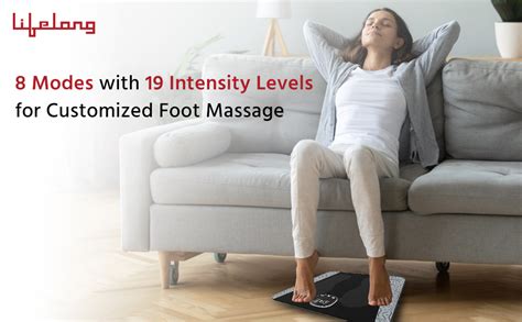 Lifelong EMS Foot Massager- Electric Foot Massager Machine for Pain ...