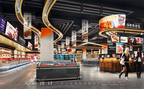 [湖北]2516㎡北山超市室内装修设计施工图-商业空间装修-筑龙室内设计论坛