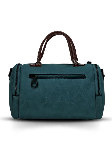 Timeless Mystique Satchel Handbag - Teal Blue | Women’s Bag