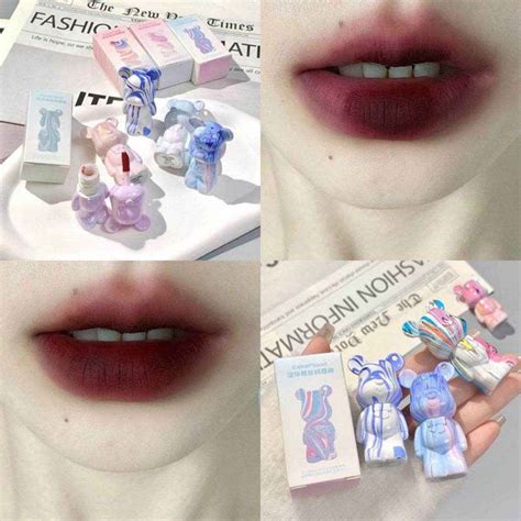 Keke Mood Fluid Bear Velvet Lip Glaze - Douyin Shop