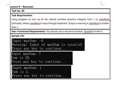 Image result for Recursion Program Sample