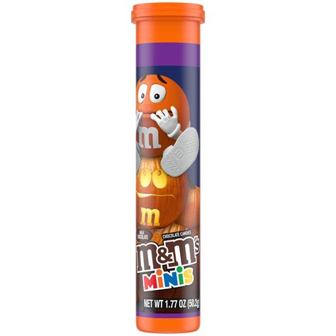 M&M'S Minis Milk Chocolate Halloween Candy Tube - 1.77oz - Walmart.com
