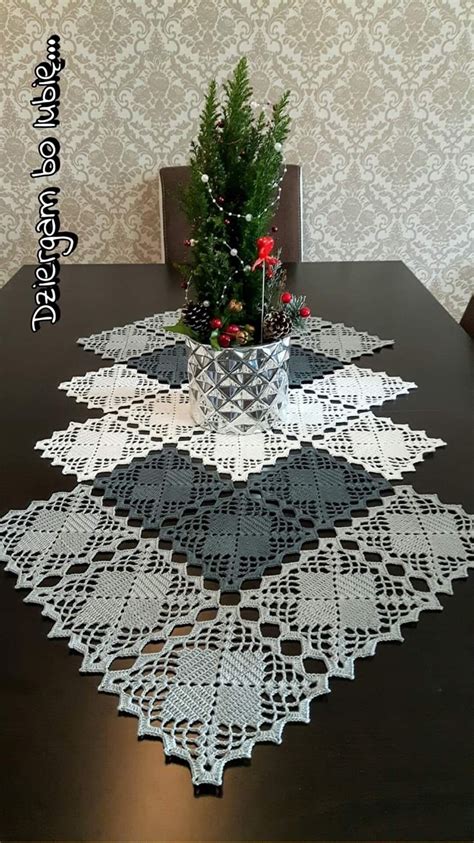 Image result for Crochet Doily Table Runner Patterns