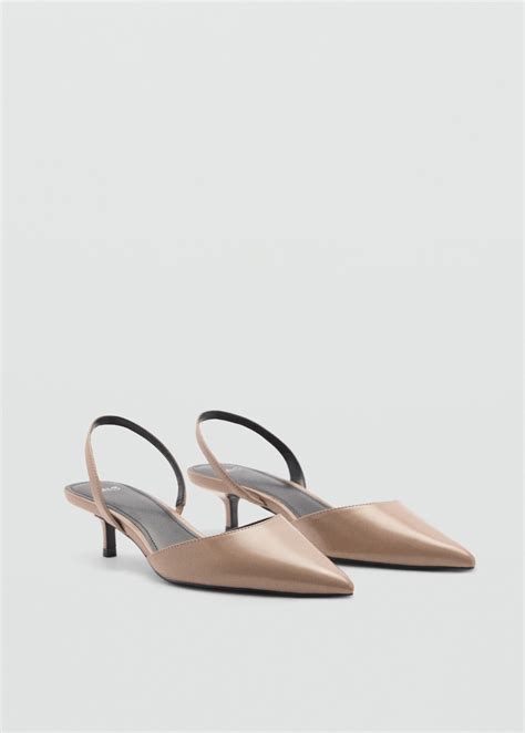 Kitten-heel pointed shoes - Women | MNG Australia